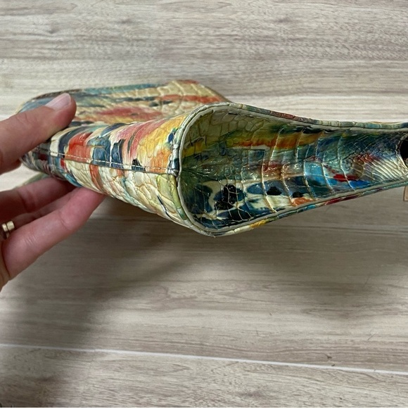 BRAHMIN / Multi-colored Daisey Clutch Wristlet - Picture 7 of 13